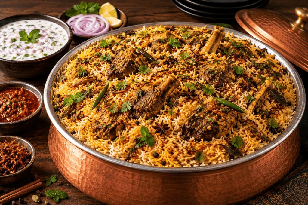 Family Mutton Biryani