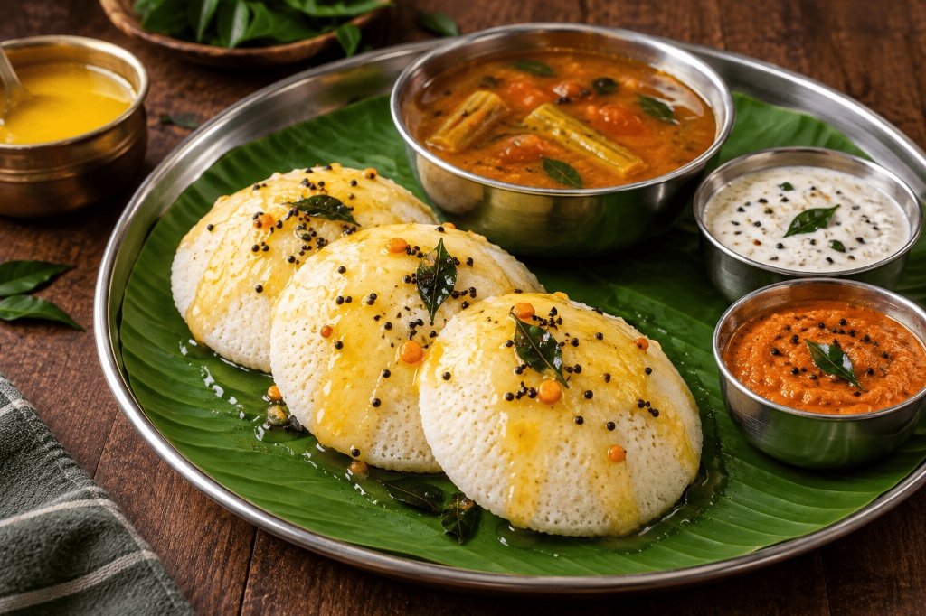 Ghee Idli