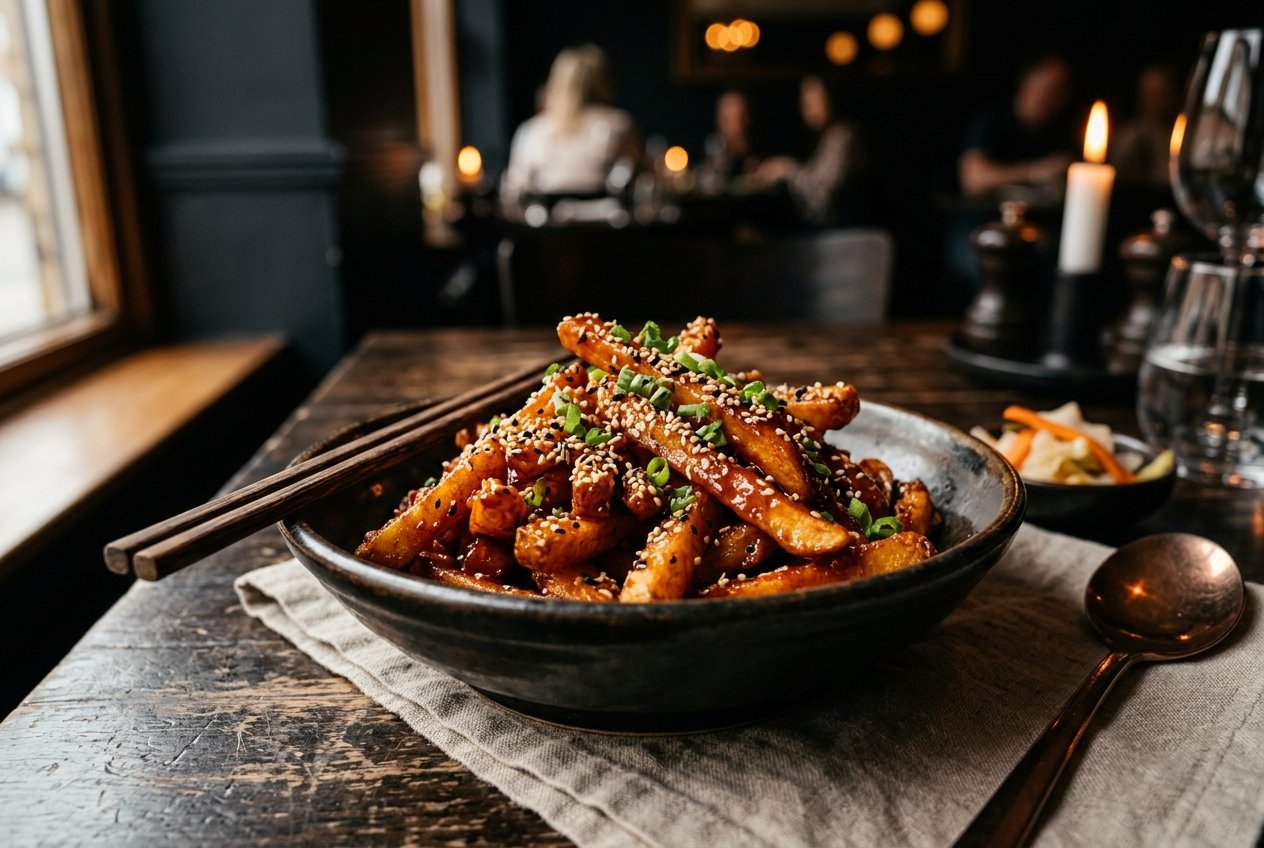 Honey Chilli Potato