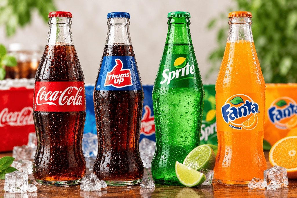 Coca-Cola / Thums Up / Sprite / Fanta