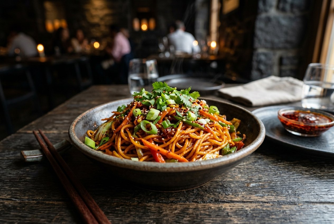 Veg Schezwan Noodles